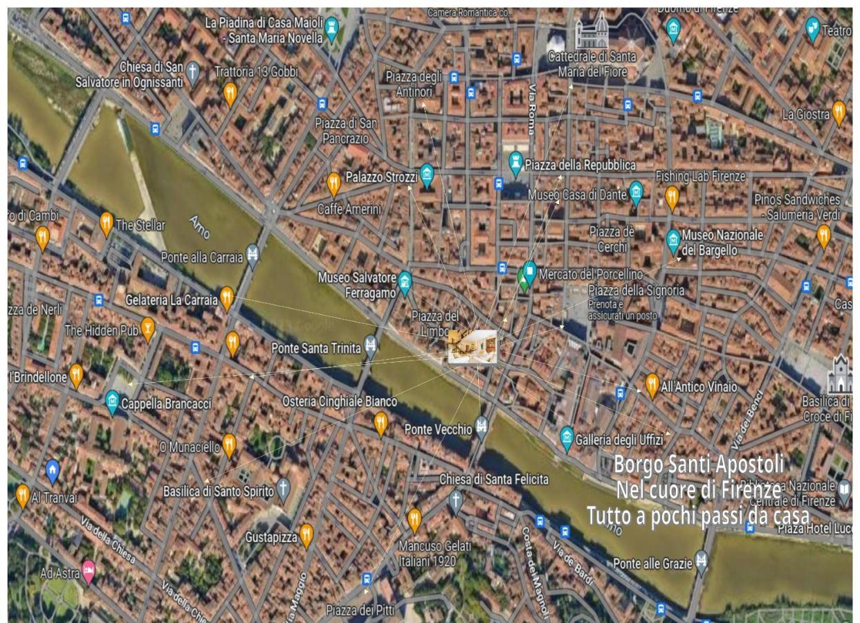 Appartamento Borgo Apostoli 佛罗伦萨 外观 照片